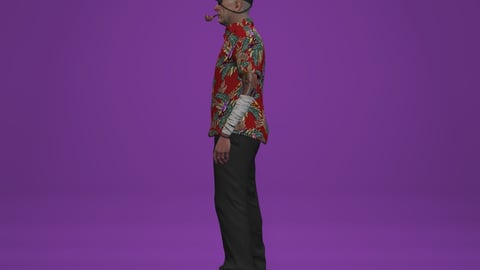 Kebun | Male Ped | Multiple Outfits | Optimized & Fivem Ready [Add-On] — image 9