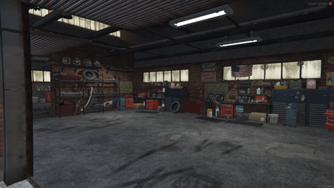 FIVEM Harmony Mechanic | Realistic Mechanic Shop MLO | Interior & Exterior | Detailed Office | Working Garage | Add-On | Optimized | Fivem Ready | High Quality — image 7