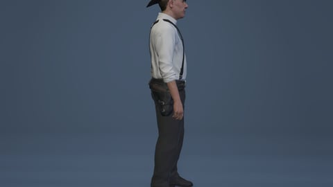 Crane | Male Ped | Multiple Outfits | Optimized & Fivem Ready [Add-On] — image 7