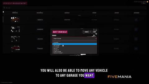 FIVEM Garage Script | Advanced Vehicle Storage System | Custom Garages | Vehicle Spawner | Multi-Vehicle Support | UI & Management | Add-On | Optimized | Fivem Ready | High Quality, image 40