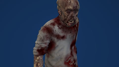 Marcus | FiveM Male Ped | Infected Zombie Character | Multiple Outfits | Optimized & Fivem Ready [Add-On], image 3