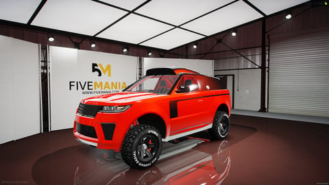 FIVEM Gallivanter Baller7r | Rugged Off-Road SUV Add-On | Custom Wheels | Spare Tires | Optimized | Fivem Ready | High Quality — image 3