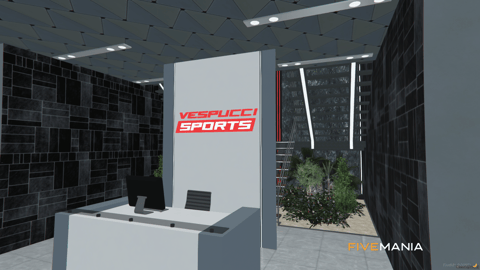 FIVEM Vespucci Sports Dealership | Modern Vehicle Dealership MLO | Interior & Exterior | Offices & Showroom | Add-On | Optimized | Fivem Ready | High Quality — image 9