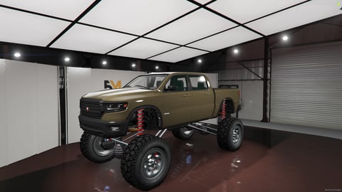 FIVEM Bisxl2 | Lifted Monster Truck [Unbadged] Add-On | High Suspension | Custom Wheels | Interior & Exterior | Add-On | Optimized | Fivem Ready | High Quality, image 3