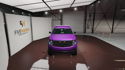 FIVEM Chevrolet Tahoe 4th Gen | Lore Friendly Utility Truck Add-On | Working Lights | Custom Bed | Optimized | Fivem Ready | High Quality, image 4