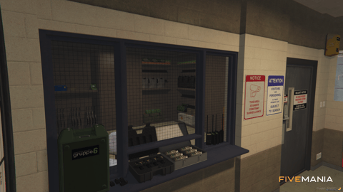 FIVEM Paleto Sherif | Detailed Sheriff's Office MLO | Interior & Exterior | Meeting Rooms | Jail Cells | Reception Area | Add-On | Optimized | Fivem Ready | High Quality — image 14