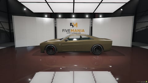 FIVEM Dodge Charger | Lore Friendly Muscle Car Add-On | Interior & Exterior | Custom Wheels | Working Lights | Optimized | Fivem Ready | High Quality, image 7