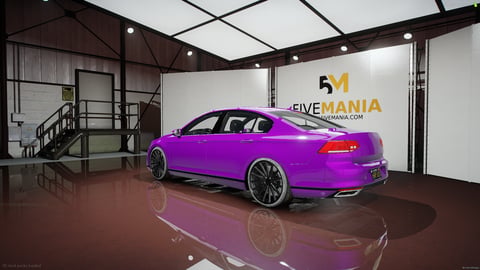 FIVEM Assat | Realistic Sedan [Unbadged] Add-On | Interior & Exterior | Working Lights | Optimized | Fivem Ready | High Quality — image 8