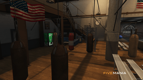 FIVEM Boxing Gym | Realistic Sports Facility MLO | Interior & Exterior | Training Area | Add-On | Optimized | Fivem Ready | High Quality — image 8