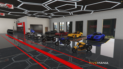 FIVEM Legendary Motorsport Dealership | Luxury Vehicle Showroom MLO | Interior & Exterior | Modern Design | Custom Props | Add-On | Optimized | Fivem Ready | High Quality — image 5