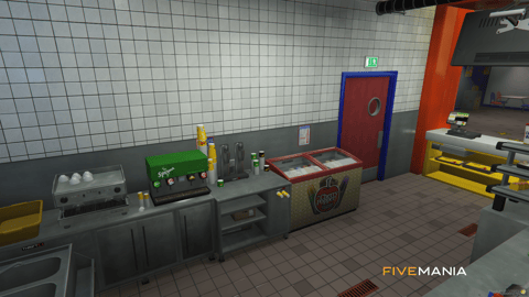 FIVEM Cluckin Bell Rockford Plaza | Fast Food Restaurant MLO | Interior & Exterior | Custom Props | Lore Friendly | Add-On | Optimized | Fivem Ready | High Quality — image 14