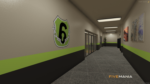 FIVEM Gruppe Sechs Headquarters | Lore-Friendly Corporate Headquarters MLO | Interior & Exterior | Multiple Offices | Meeting Rooms | Locker Rooms | Add-On | Optimized | Fivem Ready | High Quality — image 4