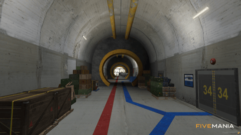 FIVEM Mountain Base | Secret Underground Base MLO | Interior & Exterior | Command Center | Lounge Area | Parking Garage | Add-On | Optimized | Fivem Ready | High Quality — image 9