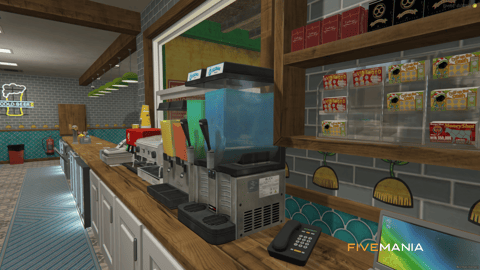 FIVEM Taco Farmer | Vibrant Mexican Restaurant MLO | Interior & Exterior | Full Kitchen | Dining Area | Custom Props | Add-On | Optimized | Fivem Ready | High Quality — image 12