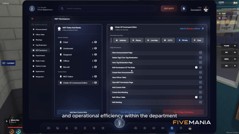 FIVEM Police MDT and Dispatch System | Comprehensive Law Enforcement Tool | Live Map, Dispatch Calls, Citizen & Case Management, Department Overview | Add-On | Optimized | Fivem Ready | High Quality, image 50