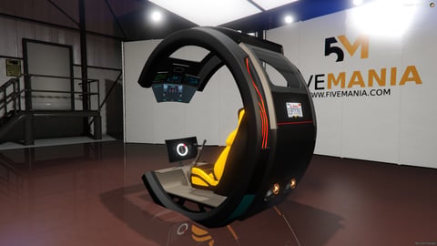 FIVEM Hover Bike | Futuristic Hover Vehicle Add-On | Custom Interior | Working Lights | Animated Thrusters | Add-On | Optimized | Fivem Ready | High Quality — image 8