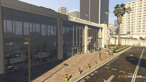 FIVEM Los Santos Medical Center | Modern Hospital MLO | Interior & Exterior | Multiple Rooms | Add-On | Optimized | Fivem Ready | High Quality — image 2