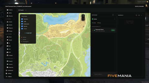 FIVEM Police Records Mdt | Comprehensive Police Records System | Evidence Tracking | Personnel Management | Custom Themes | Integrated Dispatch | Add-On | Optimized | Fivem Ready | High Quality, image 30