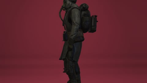 Rust Nomad | FiveM Male Ped | Post-Apocalyptic Survivor | Multiple Outfits | Optimized & Fivem Ready [Add-On], image 8