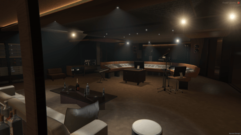 FIVEM Record A Studio | Professional Recording Studio MLO | Interior & Exterior | Multiple Recording Rooms | Lounge Area | Add-On | Optimized | Fivem Ready | High Quality — image 14