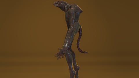 Xenon | FiveM Male Ped | Alien Creature | Optimized & Fivem Ready [Add-On], image 8