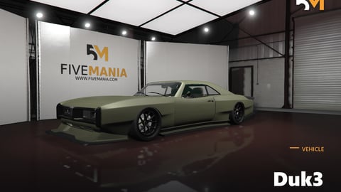 FIVEM Duk3 | Custom Sports Car Add-On | Tuning Parts | Custom Wheels | Interior & Exterior | Add-On | Optimized | Fivem Ready | High Quality cover