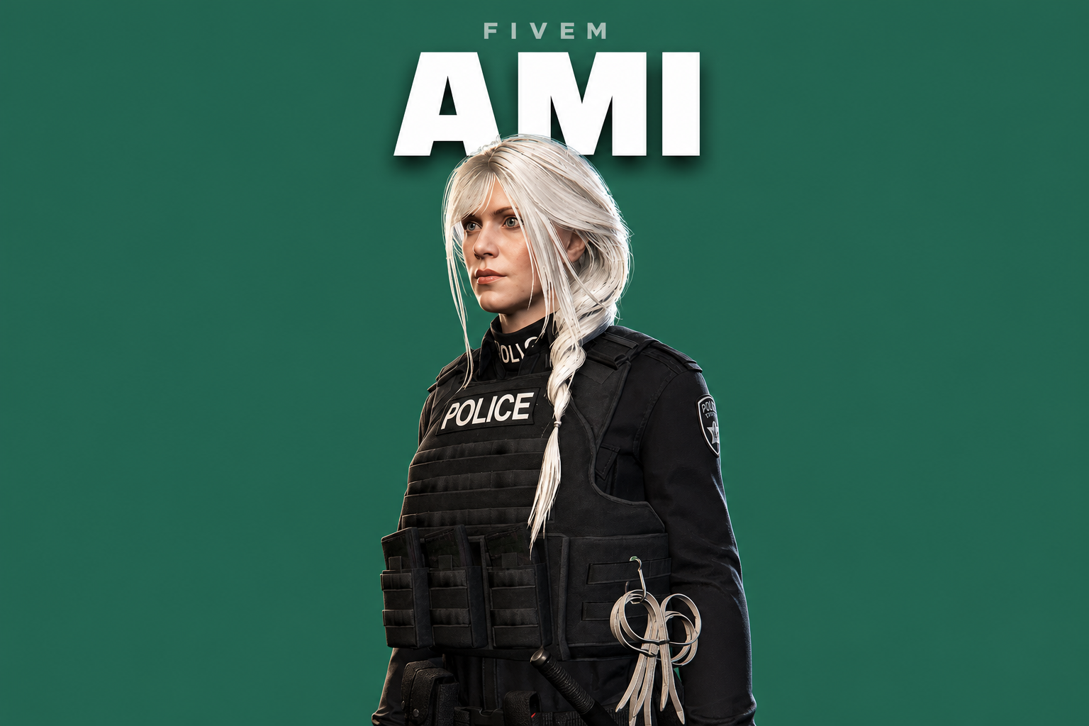 Ami | Female Ped | Multiple Outfits | Optimized & Fivem Ready [Add-On]