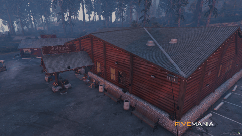 FIVEM Paleto Stags | Rustic Store & Bar MLO | Interior & Exterior | Wine Cellar | Bar Area | Storefront | Add-On | Optimized | Fivem Ready | High Quality — image 4