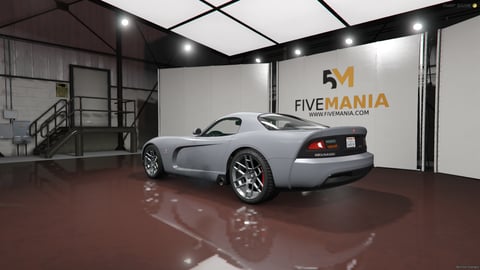 FIVEM Dodge Viper | Realistic Sports Car [Badged] Add-On | Optimized | Fivem Ready | High Quality, image 8