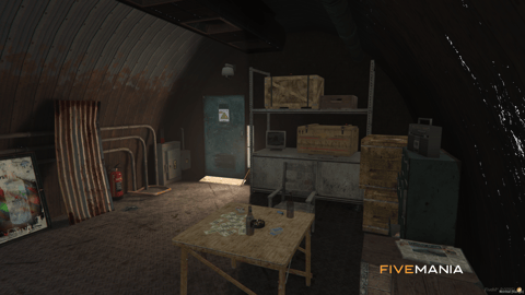 FIVEM Blackmarket | Hidden Criminal Enterprise MLO | Interior & Exterior | Workshop & Storage | Add-On | Optimized | Fivem Ready | High Quality — image 5