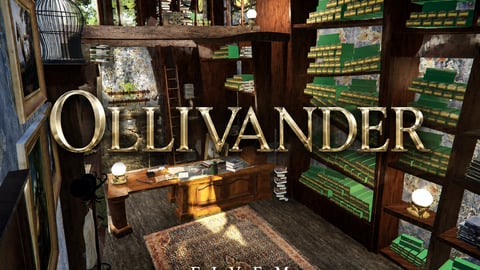 FIVEM Ollivander | Magical Wand Shop MLO | Interior & Exterior | Custom Props | Optimized | Fivem Ready | High Quality cover