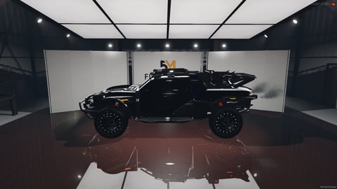 FIVEM Xgv Tva 4x4 | Custom Off-Road 4x4 [Unbadged] Add-On | Working Lights | Optimized | Fivem Ready | High Quality — image 7
