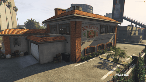 FIVEM The Italian Pizza Restaurant | Authentic Dining MLO | Interior & Exterior | Detailed Bar | Kitchen & Storage | Add-On | Optimized | Fivem Ready | High Quality — image 4