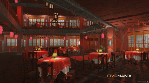 FIVEM Triads Hideout V3 | Gang Hideout MLO | Interior & Exterior | Custom Props | Hidden Rooms | Add-On | Optimized | Fivem Ready | High Quality — image 7