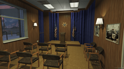 FIVEM Paleto Sheriff Department V2 | Realistic Sheriff Department MLO | Interior & Exterior | Offices | Jail Cells | Locker Room | Add-On | Optimized | Fivem Ready | High Quality — image 21