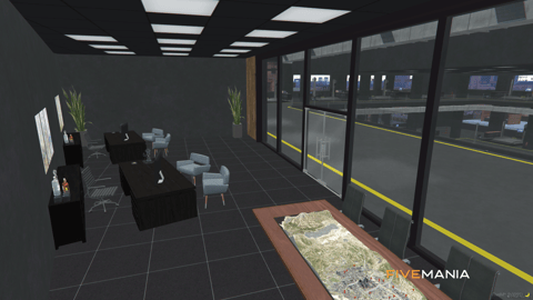 FIVEM Overspeed Mechanic Shop | Premium Mechanic Shop MLO | Interior & Exterior | Rooftop Helipads | Custom Office | Multiple Bays | Add-On | Optimized | Fivem Ready | High Quality — image 12