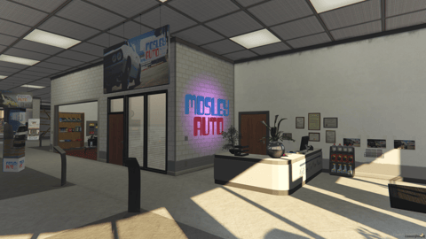 FIVEM Mosley Dealership | Lore-Friendly Auto Dealership MLO | Interior & Exterior | Showroom & Service Bay | Offices | Add-On | Optimized | Fivem Ready | High Quality — image 10