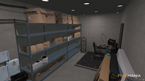 FIVEM Digital Den | Modern Electronics Store MLO | Interior & Exterior | Retail Space | Back Office & Storage | Add-On | Optimized | Fivem Ready | High Quality — image 8