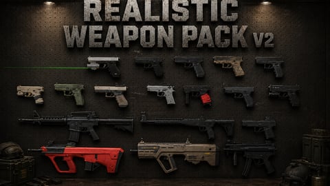 FiveM Realistic Weapon Pack V2 [30 Weapons] Add-On cover