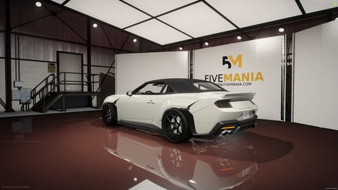 FIVEM 6504c | Realistic Sports Car [Unbadged] Add-On | Convertible Top | Custom Body Kit | Interior & Exterior | Optimized | Fivem Ready | High Quality — image 8