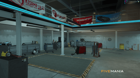 FIVEM Paleto Bennys | Custom Mechanic Shop MLO | Interior & Exterior | Lounge Area | Stunt Track | Custom Props | Add-On | Optimized | Fivem Ready | High Quality — image 9
