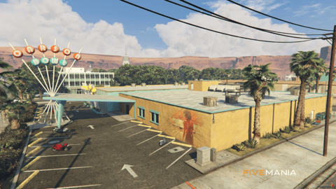FIVEM Las Venturas Full Package | Massive City & Map Expansion | New Buildings | Interiors | Custom MLOs | Desert Environment | Add-On | Optimized | Fivem Ready | High Quality — image 34