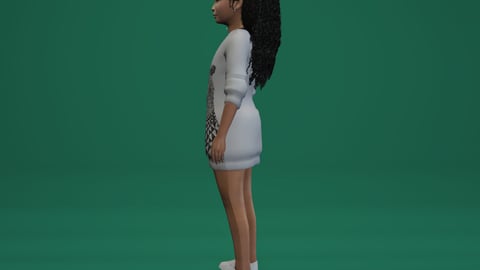 Naomi | Female Teen Ped | Multiple Outfits | Optimized & Fivem Ready [Add-On] — image 8