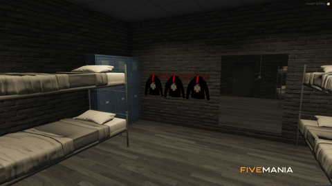 FIVEM Bighorn Biker Club | Biker Gang Clubhouse MLO | Interior & Exterior | Garage | Meeting Room | Lounge | Add-On | Optimized | Fivem Ready | High Quality — image 13