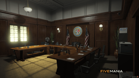 FIVEM City Hall Downtown | Grand Government MLO | Interior & Exterior | Add-On | Optimized | Fivem Ready | High Quality — image 17