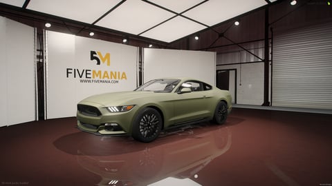 FIVEM Mustang | Realistic Sports Car [Unbadged] Add-On | Interior & Exterior | Working Lights | Optimized | Fivem Ready | High Quality — image 3
