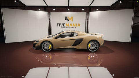 FIVEM McLaren 675LT | Realistic Sports Car [Unbadged] Add-On | Custom Wheels | Detailed Interior | Optimized | Fivem Ready | High Quality — image 7