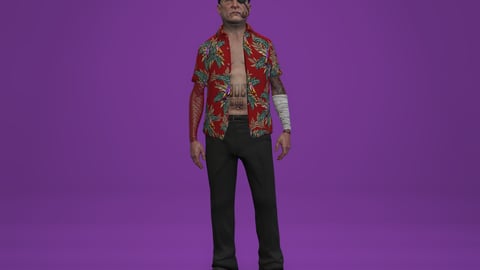 Kebun | Male Ped | Multiple Outfits | Optimized & Fivem Ready [Add-On] — image 6
