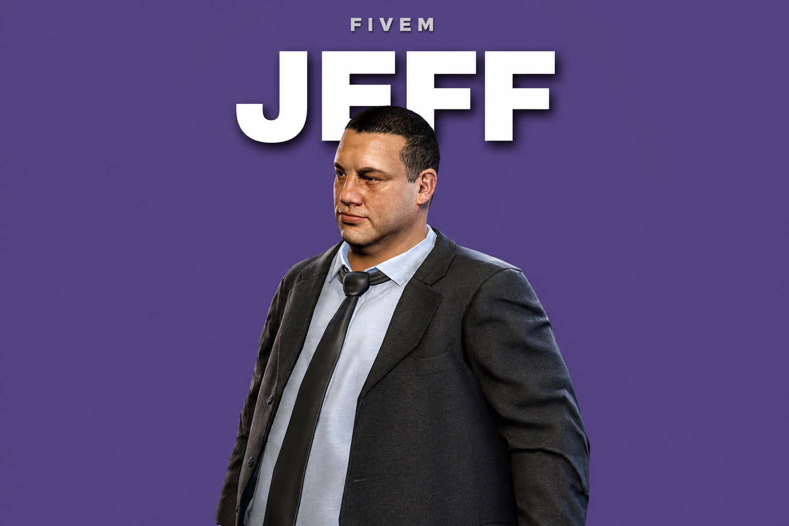 Jeff | Male Ped | Multiple Outfits | Optimized & Fivem Ready [Add-On]
