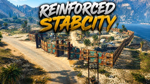 FIVEM Reinforced Stabcity | Fortified Settlement MLO | Custom Walls | Add-On | Optimized | Fivem Ready | High Quality cover